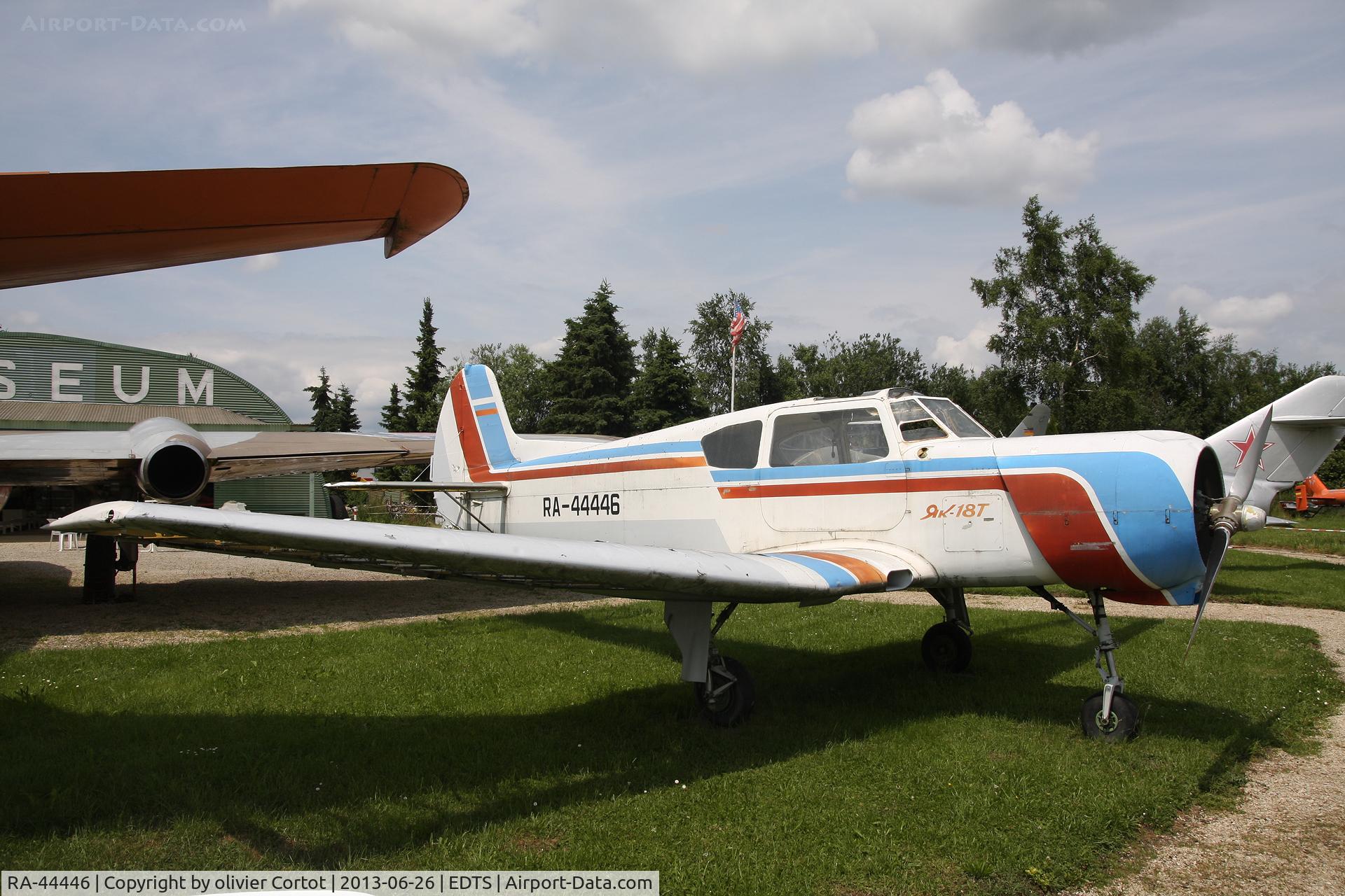 RA-44446, 1993 Yakovlev Yak-18T C/N 08-31, preserved