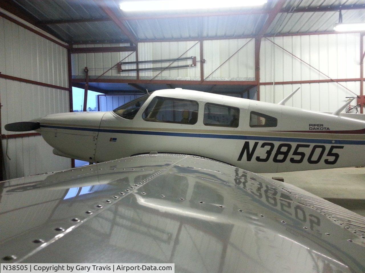 N38505, 1977 Piper PA-28-236 Dakota C/N 28-7911001, N38505 in Hangar 2-7-14