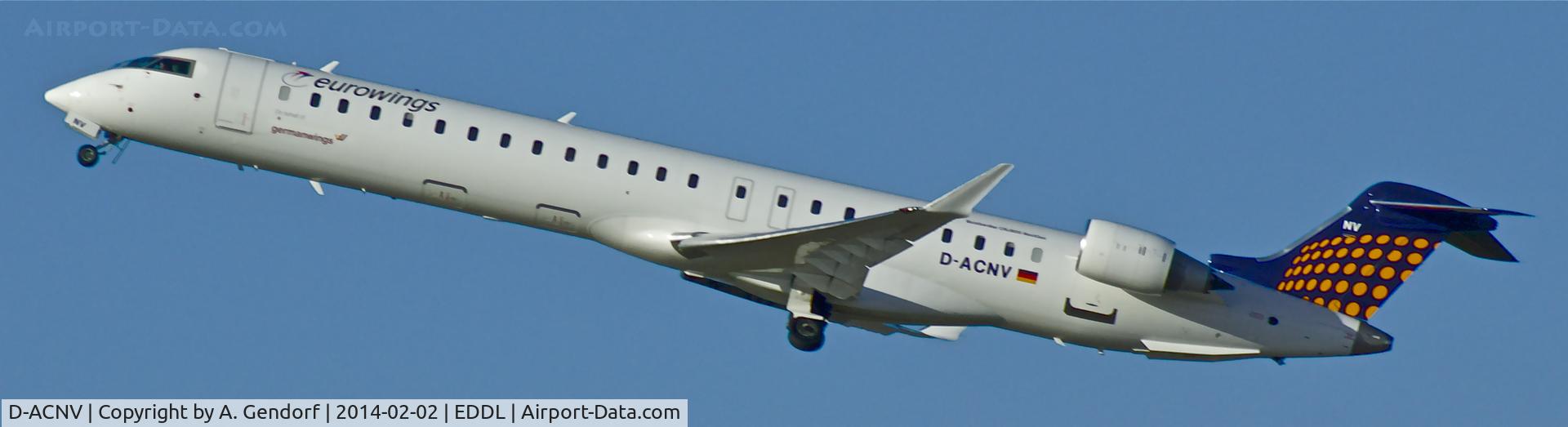 D-ACNV, 2011 Bombardier CRJ-900LR (CL-600-2D24) C/N 15268, Eurowings (