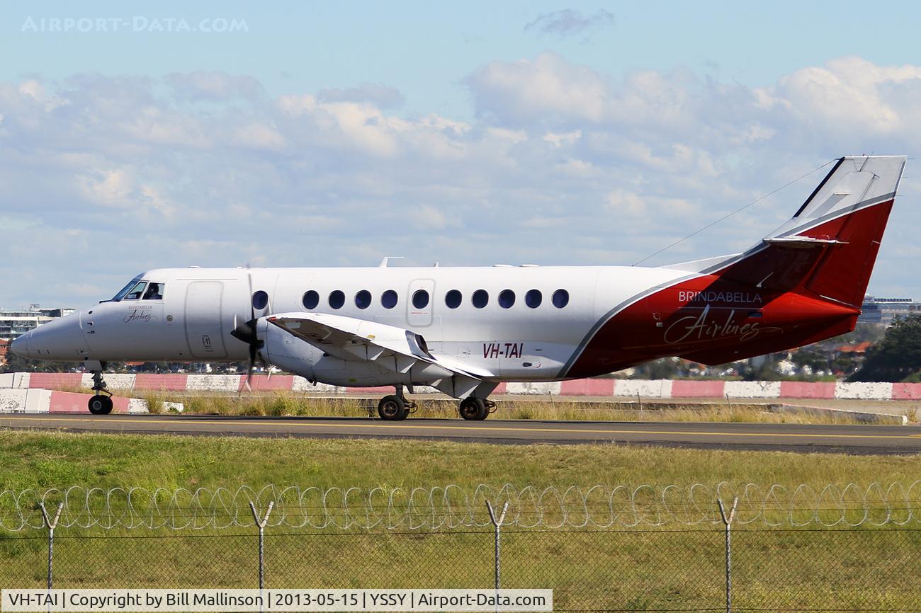 VH-TAI, 1996 British Aerospace Jetstream 41 C/N 41082, taxiing to 34R