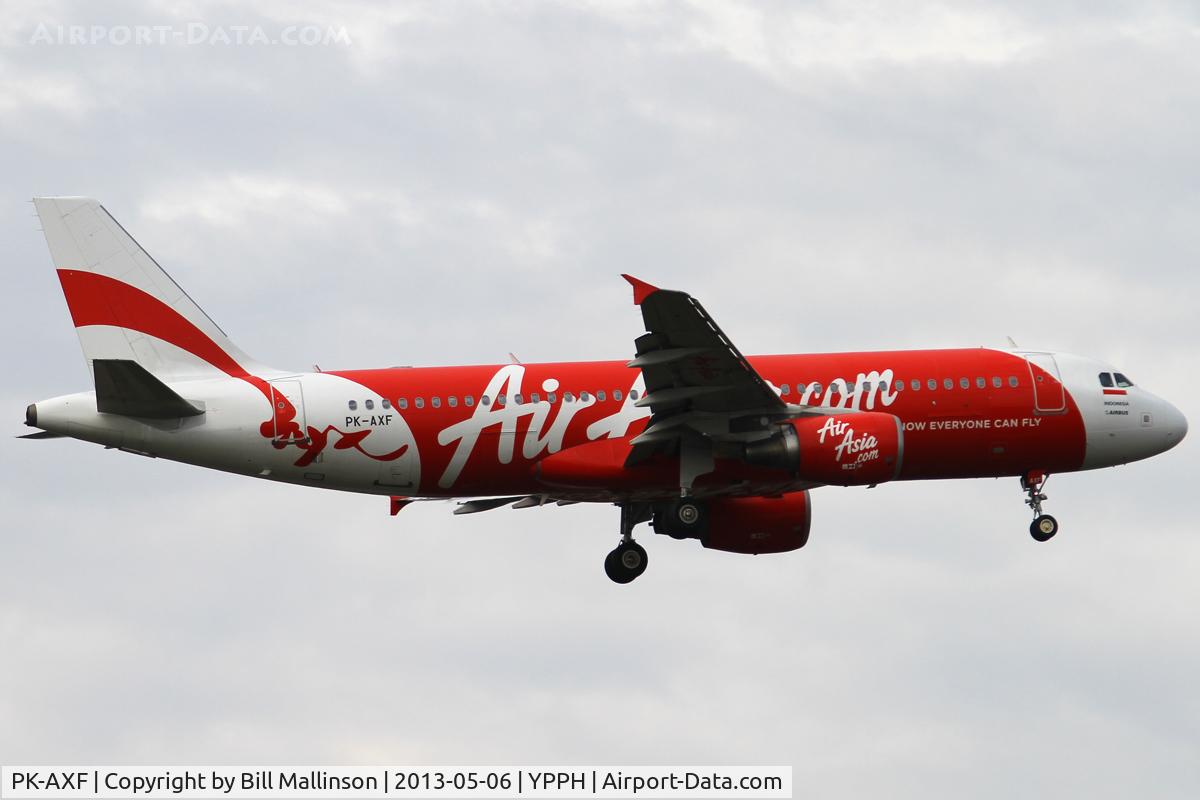 PK-AXF, 2009 Airbus A320-216 C/N 3765, finals to 21
