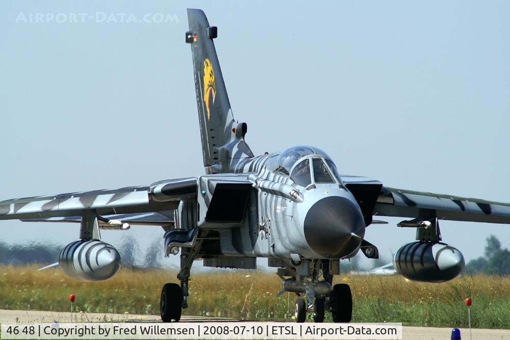 46 48, Panavia Tornado ECR C/N 881/GS281/4348, JaboG32 a/c in a special color scheme