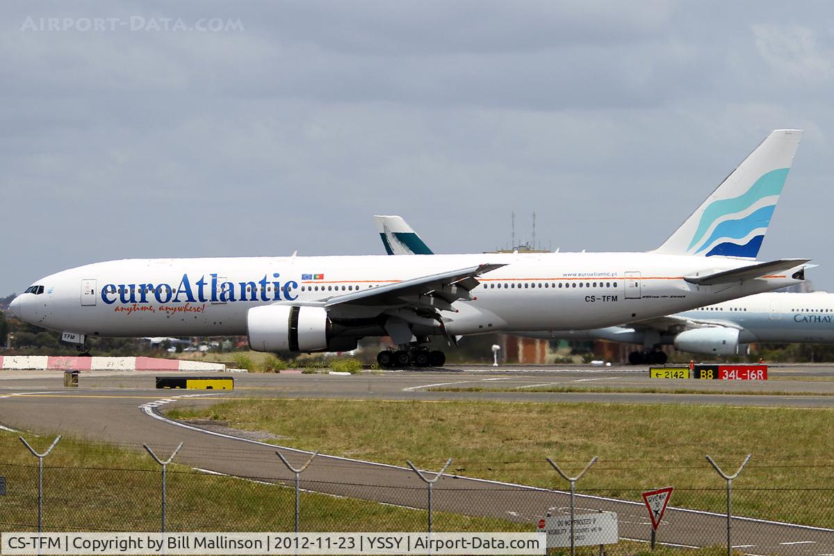 CS-TFM, 1998 Boeing 777-212/ER C/N 28513, ON WET LEASE TO AIR PACIFIC ( FIJI)