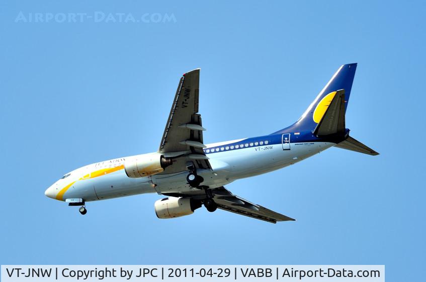 VT-JNW, 2001 Boeing 737-75R C/N 30406, Stored, waiting for buyer...