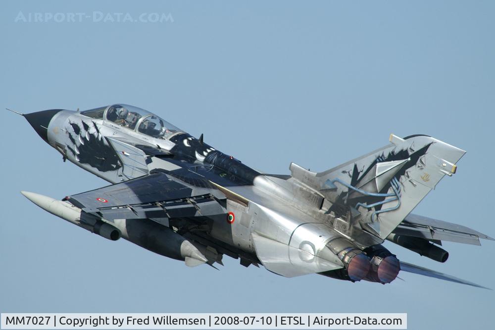 MM7027, Panavia Tornado IDS C/N 274/IS026/5036, 155 Gruppo a/c in a special colour scheme