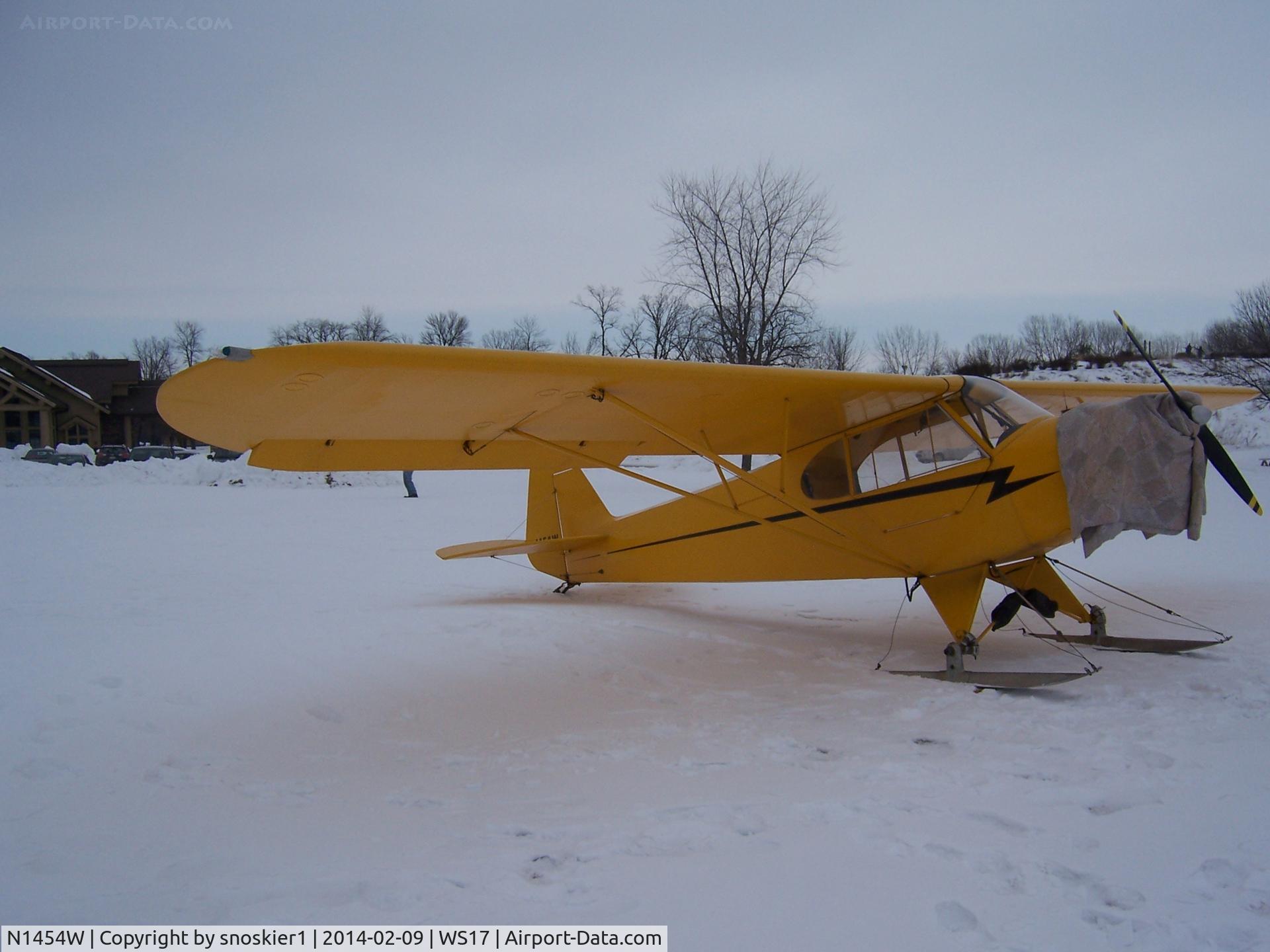 N1454W, 1990 Weber Wayne H J 3 C/N 343, 2014 Skiplane Flyin - Pioneer Airport