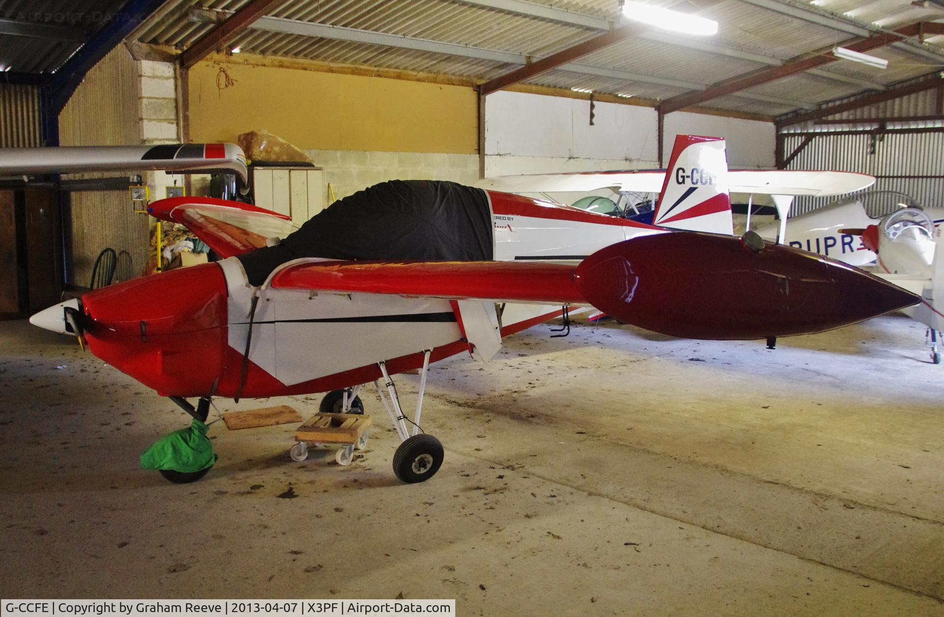 G-CCFE, 1959 Tipsy T-66 Nipper 2 C/N 37, Parked at Priory Farm.