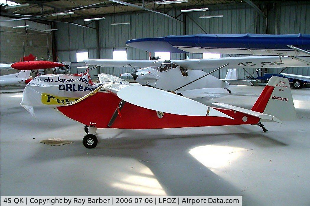 45-QK, Aurore MB-01 Souricette C/N 01, Jonathan Souricette [01] Orleans-St. Denis~F 06/07/2006