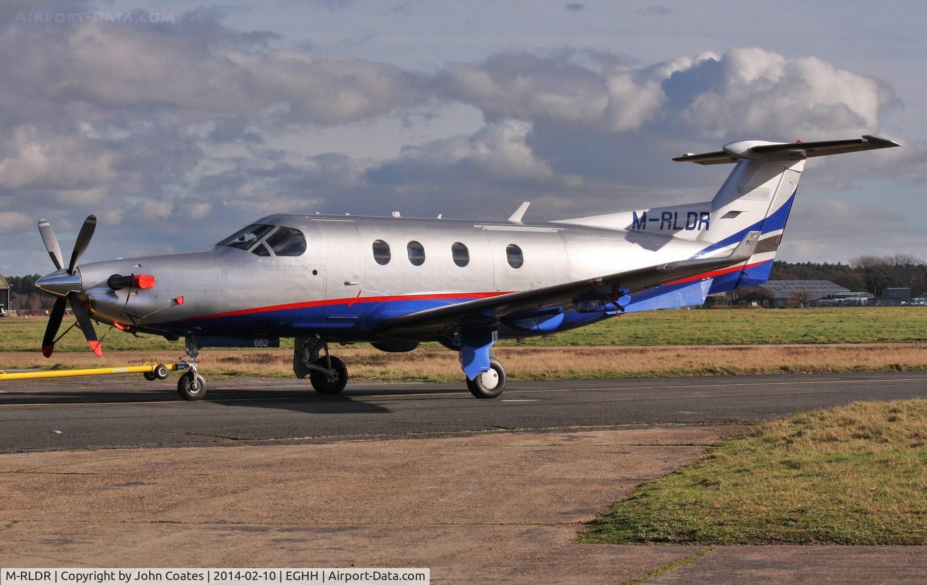 M-RLDR, 2005 Pilatus PC-12/45 C/N 682, Being towed along Whisky