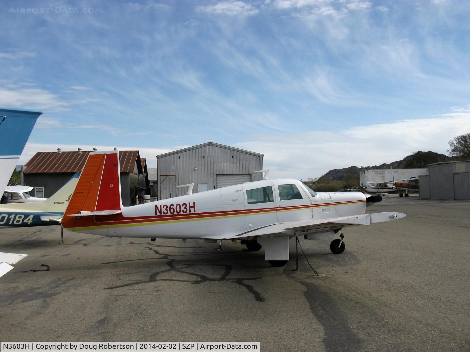 N3603H, 1977 Mooney M20C Ranger C/N 20-1240, 1977 Mooney M20C RANGER, Lycoming O-360-A1D 180 Hp