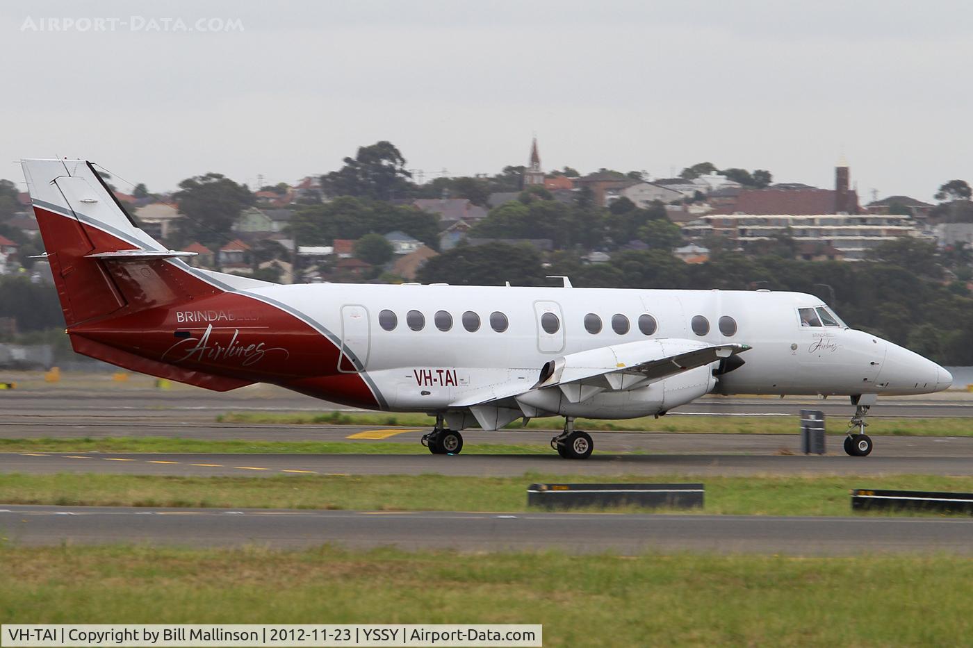VH-TAI, 1996 British Aerospace Jetstream 41 C/N 41082, taxi from 34R