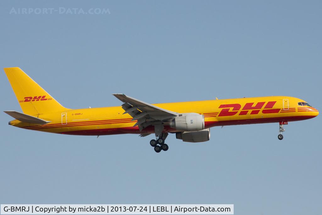 G-BMRJ, 1989 Boeing 757-236/SF C/N 24268, Landing