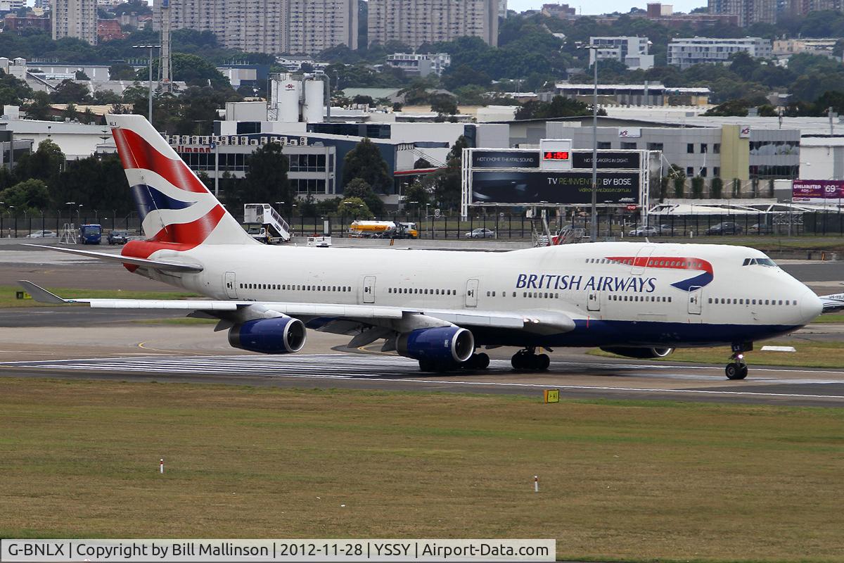 G-BNLX, 1992 Boeing 747-436 C/N 25435, ready on 16R
