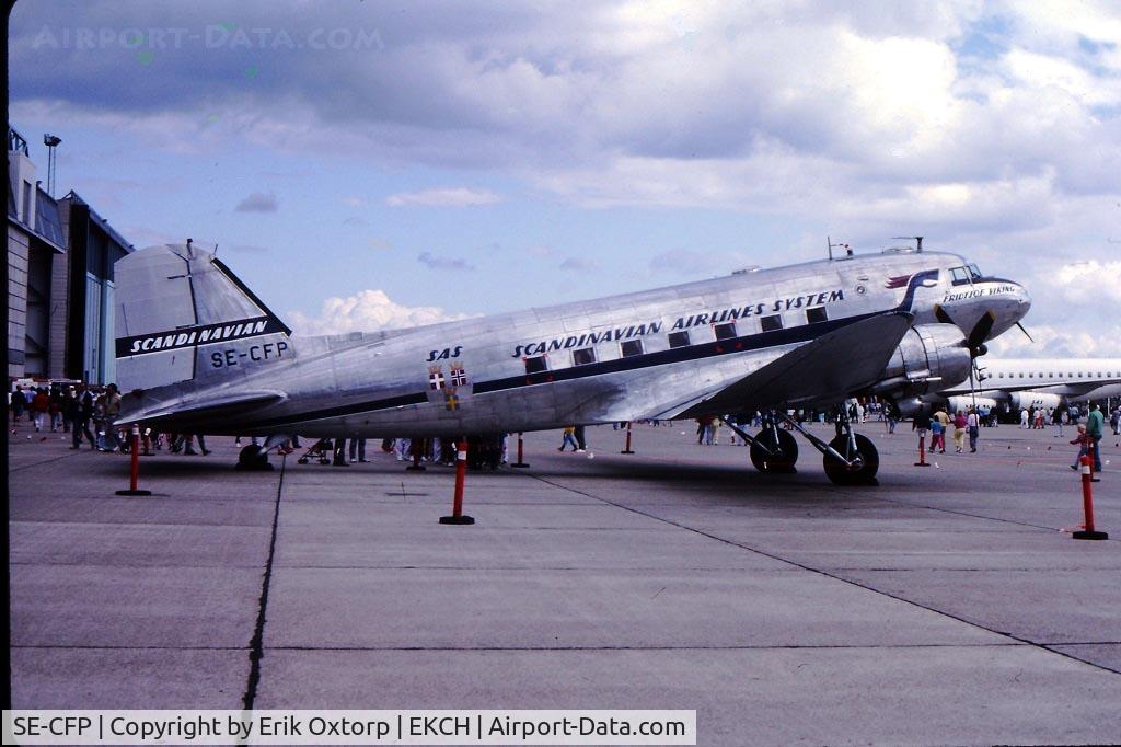 SE-CFP, 1943 Douglas DC-3C (C-47A-60-DL) C/N 13883, SE-CFP in CPH