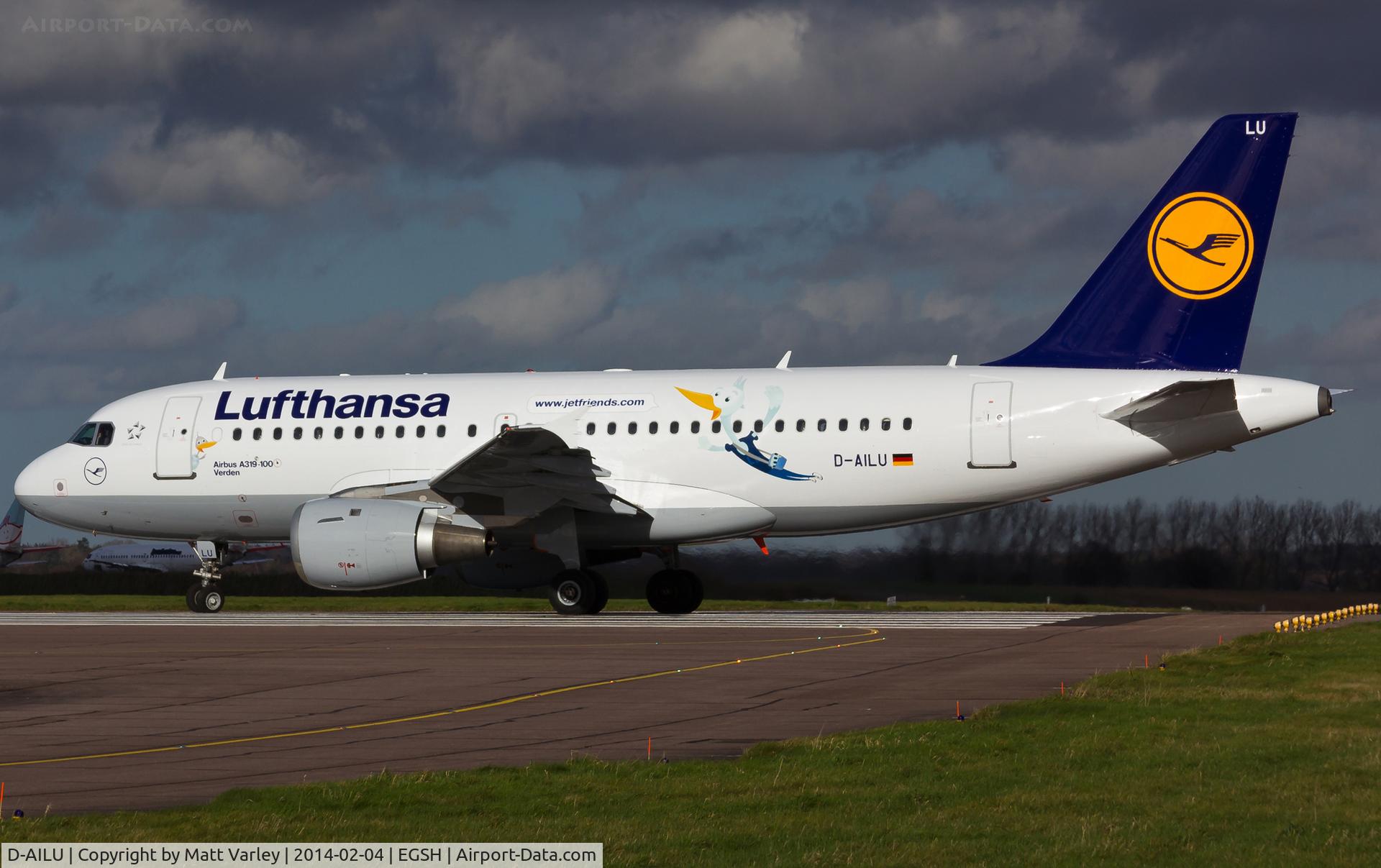 D-AILU, 1997 Airbus A319-114 C/N 744, 