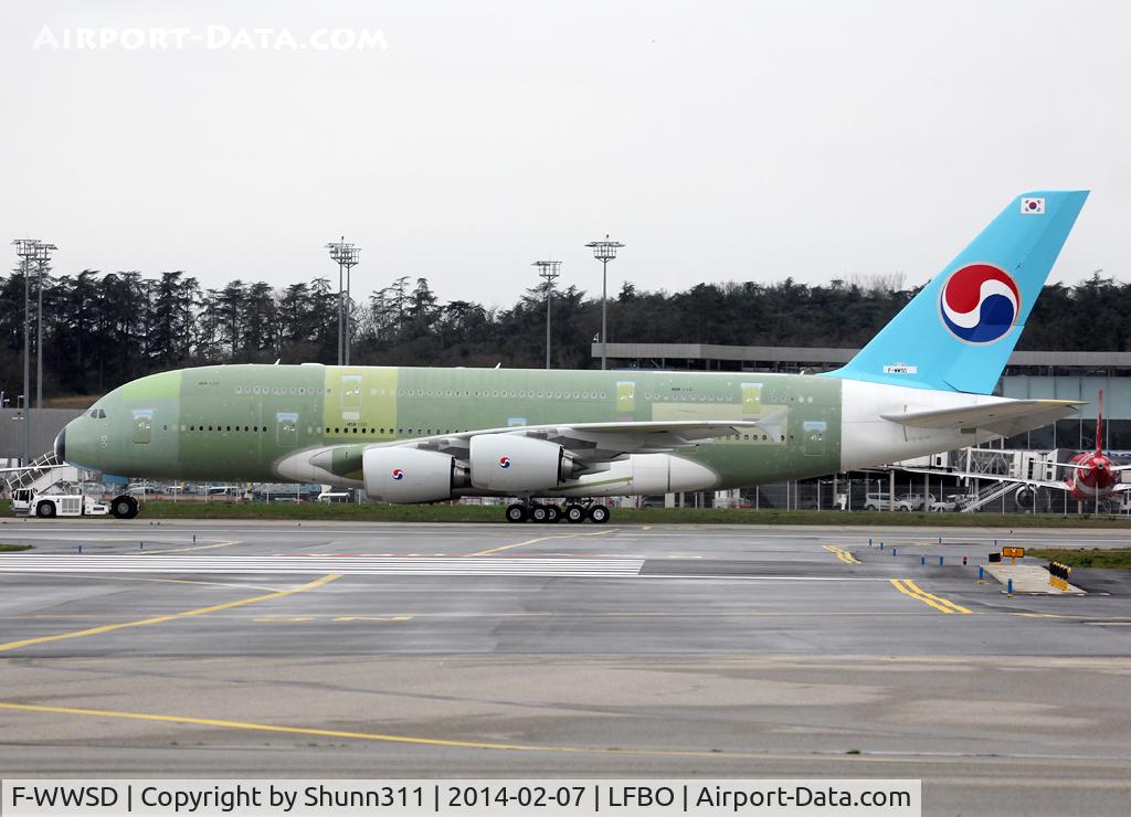 F-WWSD, 2013 Airbus A380-861 C/N 0130, C/n 0130 - For Korean Airlines