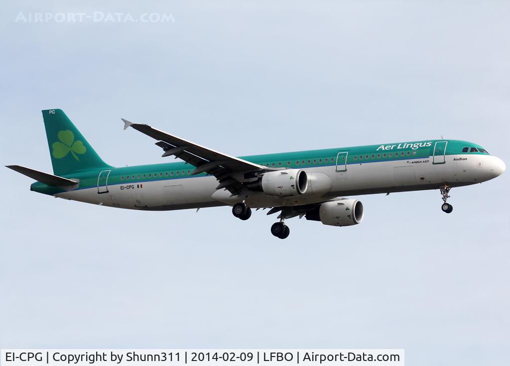 EI-CPG, 1999 Airbus A321-211 C/N 1023, Landing rwy 14L