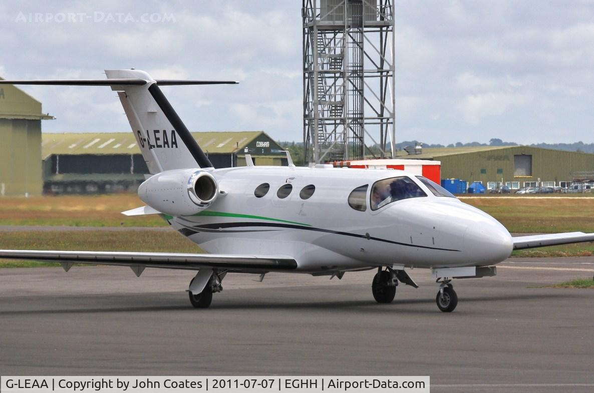 G-LEAA, 2007 Cessna 510 Citation Mustang Citation Mustang C/N 510-0072, At Citation Centre