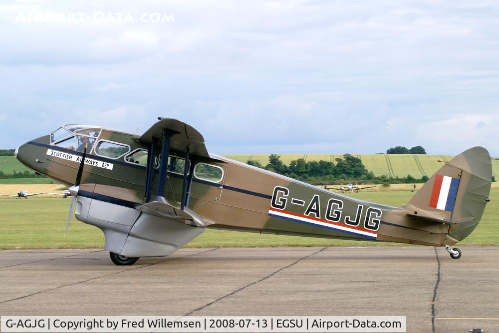 G-AGJG, 1941 De Havilland DH-89A Dominie/Dragon Rapide C/N 6517, ScottishAirways