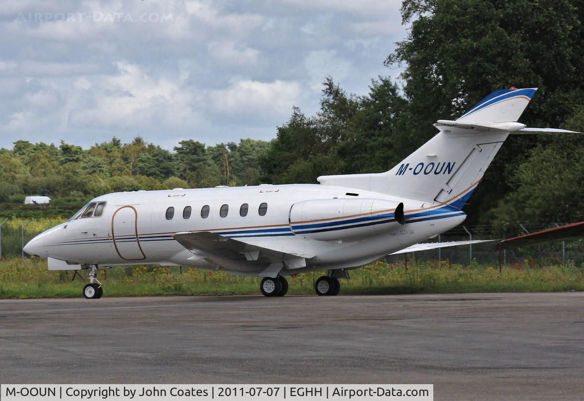 M-OOUN, 2000 Raytheon Hawker 800XP C/N 258514, At JETS