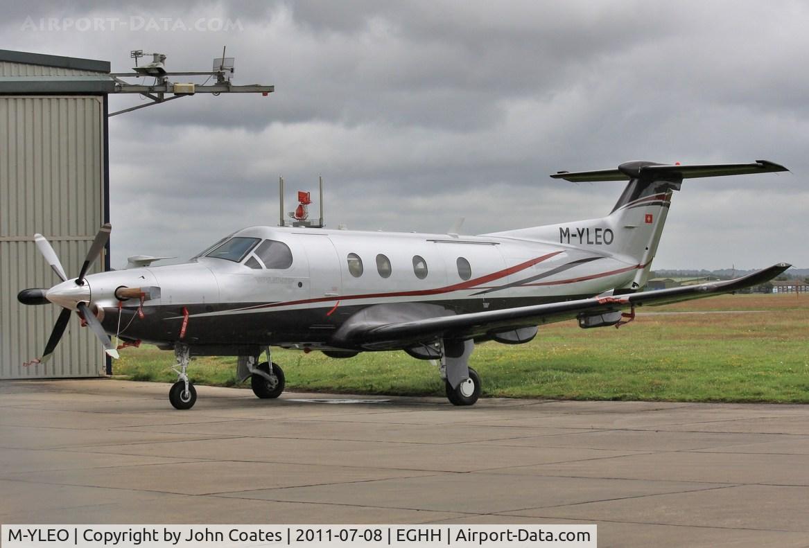 M-YLEO, 2010 Pilatus PC-12/47E C/N 1235, At Pilatus Centre