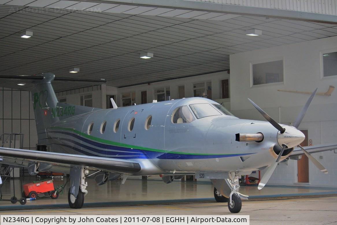 N234RG, 2003 Pilatus PC-12/45 C/N 520, At Pilatus Centre