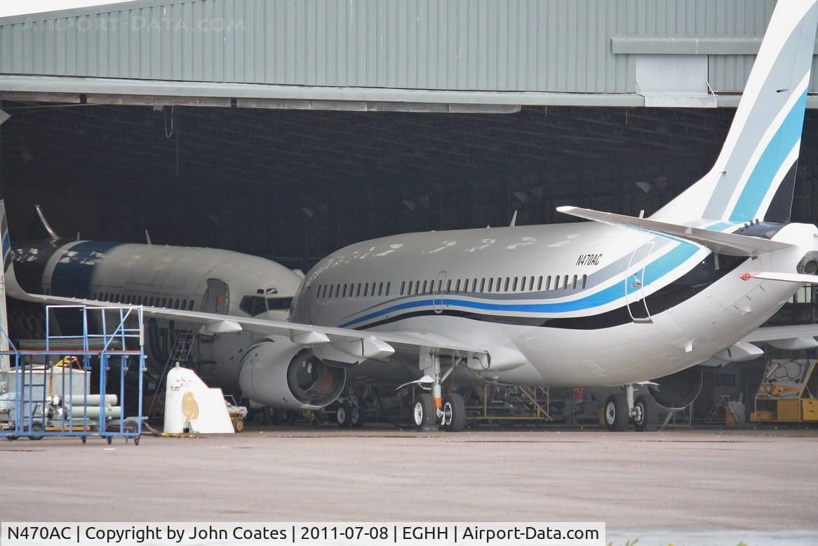 N470AC, 1989 Boeing 737-3L9 C/N 24570, At European Aviation