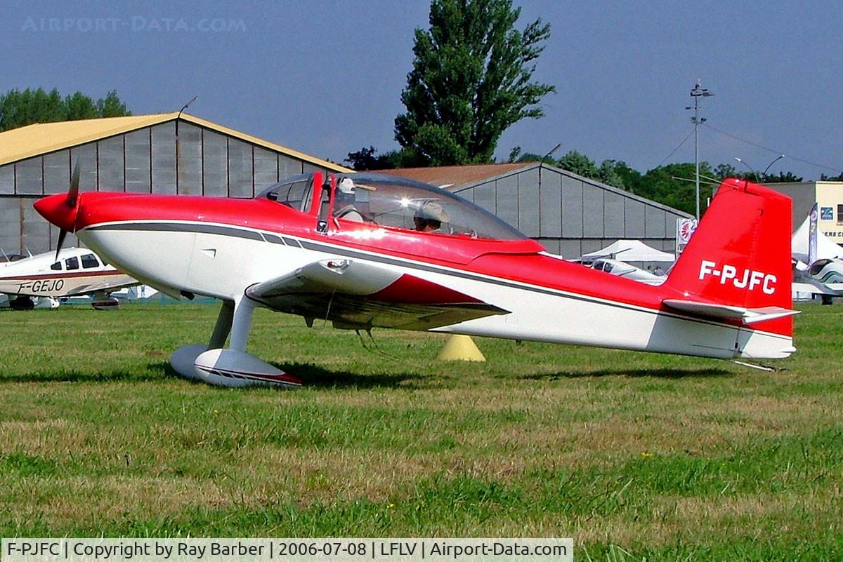 F-PJFC, 2006 Vans RV- 8 C/N 81128, Van's RV-8 [81128] Vichy~F 08/07/2006