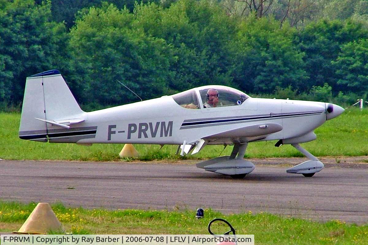 F-PRVM, 1999 Vans RV-6A C/N 24431, Van's RV-6A [24431] Vichy~F 08/07/2006