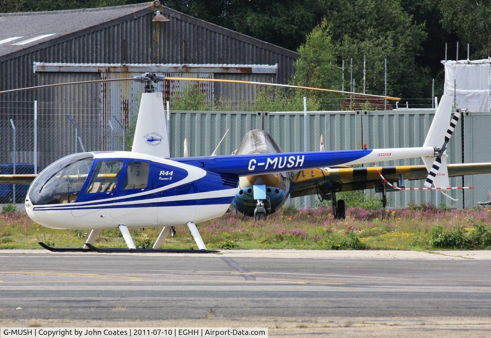 G-MUSH, 2004 Robinson R44 II C/N 10278, At BHL