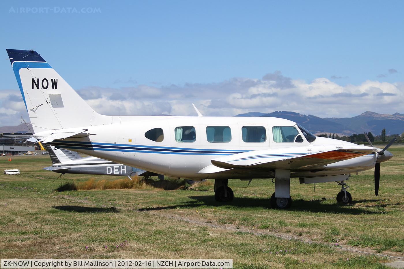 ZK-NOW, 1979 Piper PA-31-325 Navajo C/R C/N 31-7912032, parked up