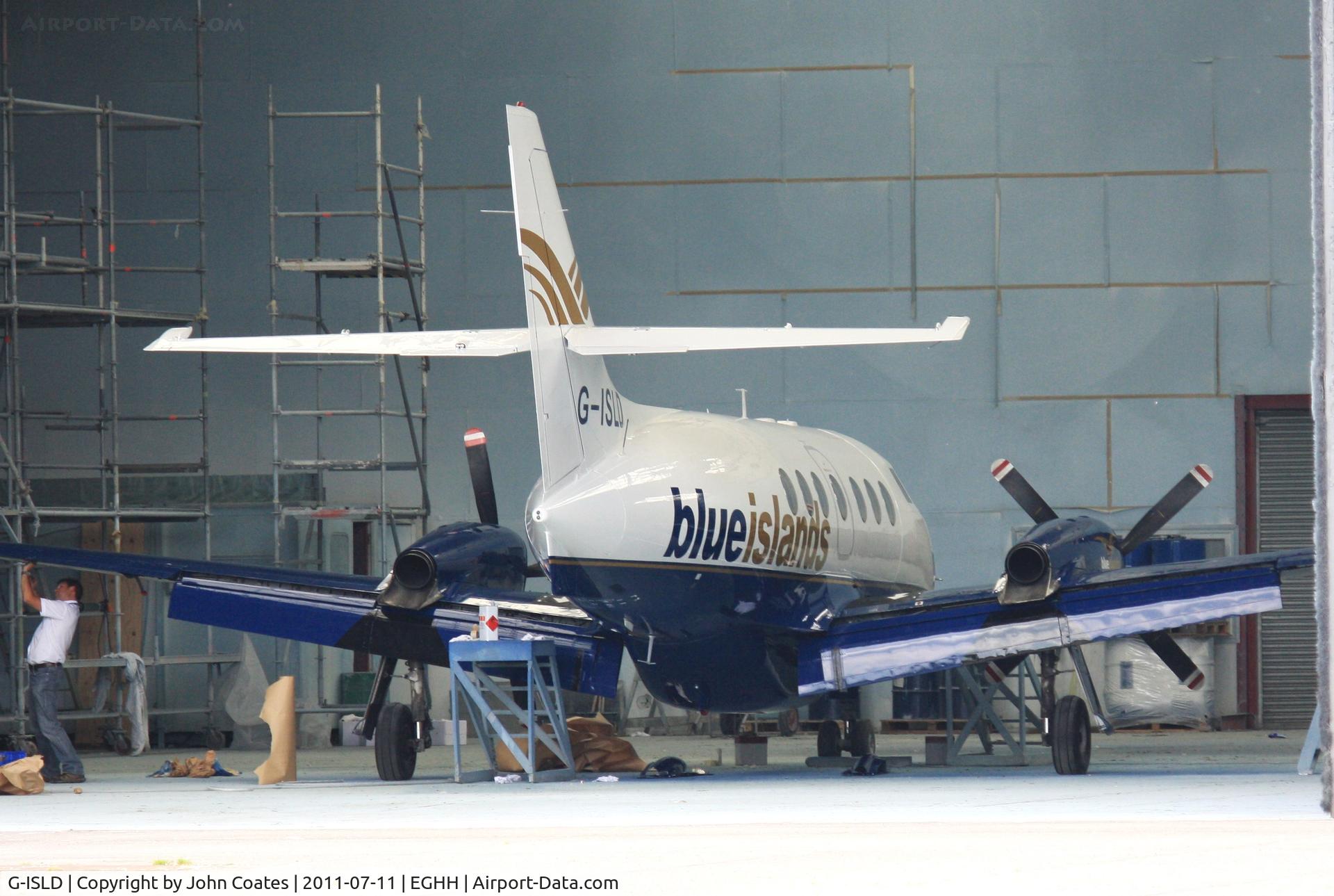 G-ISLD, 1990 British Aerospace BAe-3202 Jetstream 32 C/N 915, Just repainted