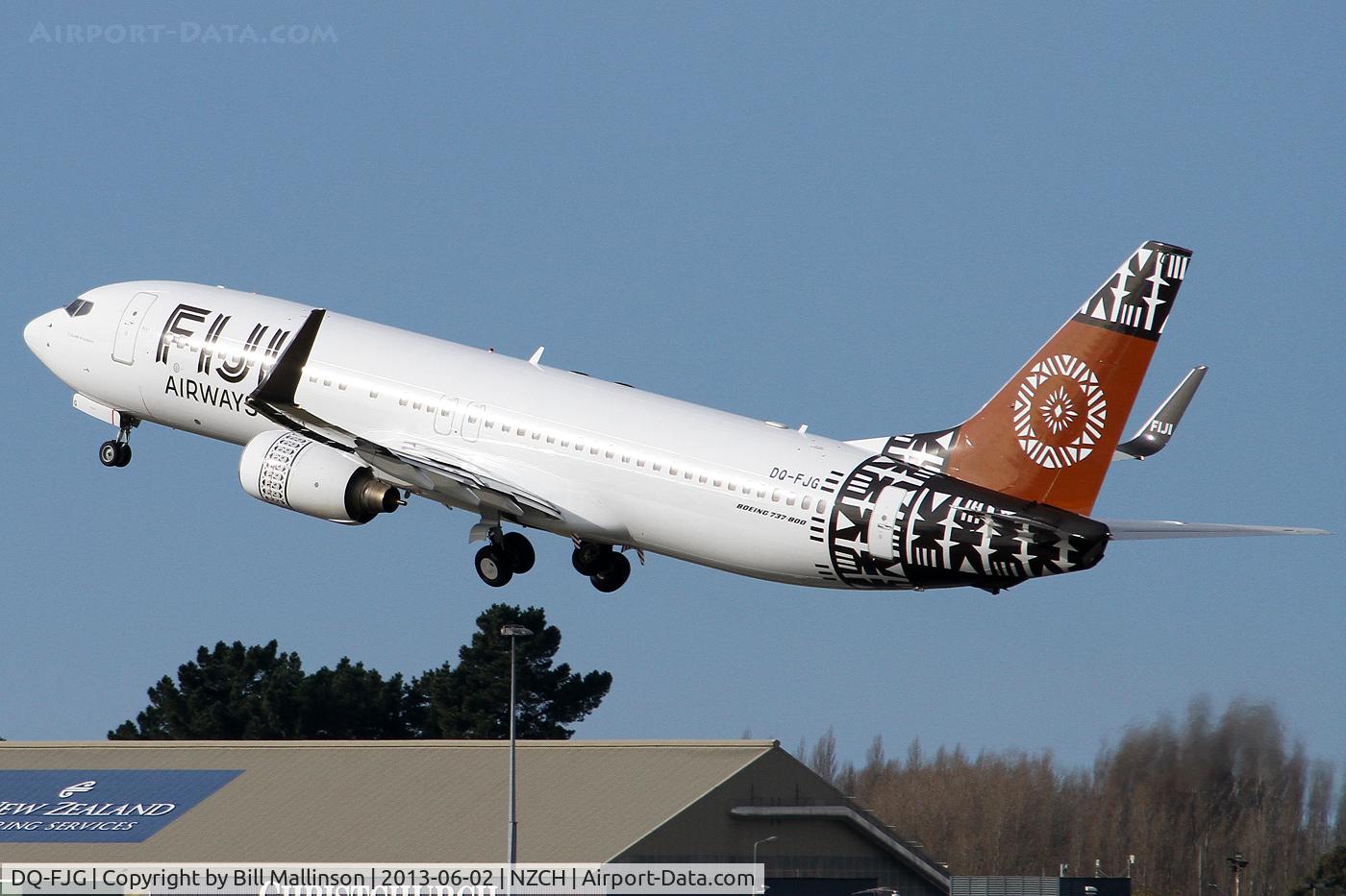 DQ-FJG, 1999 Boeing 737-8X2 C/N 29968, back to NAN