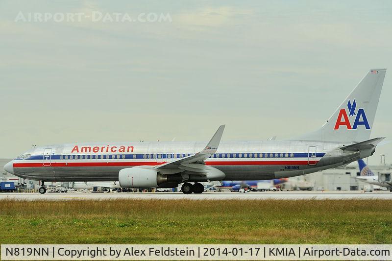 N819NN, 2009 Boeing 737-823 C/N 31083, Miami