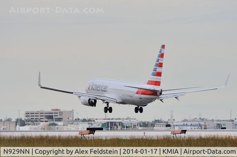N929NN, 2012 Boeing 737-823 C/N 33322, Miami