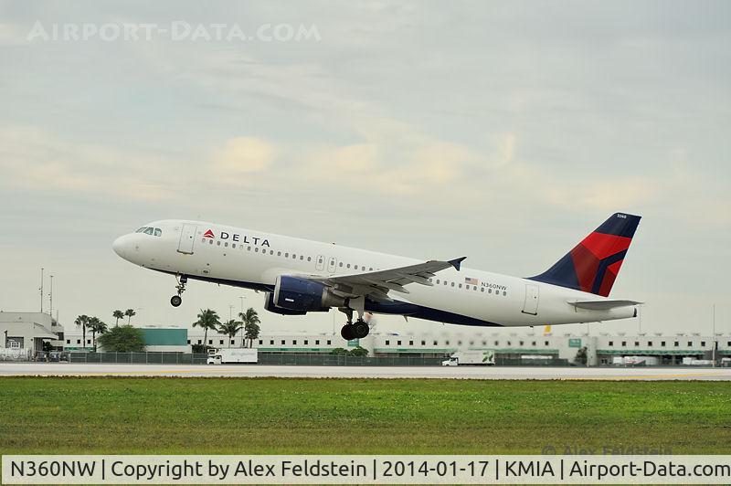 N360NW, 1998 Airbus A320-212 C/N 0903, Miami