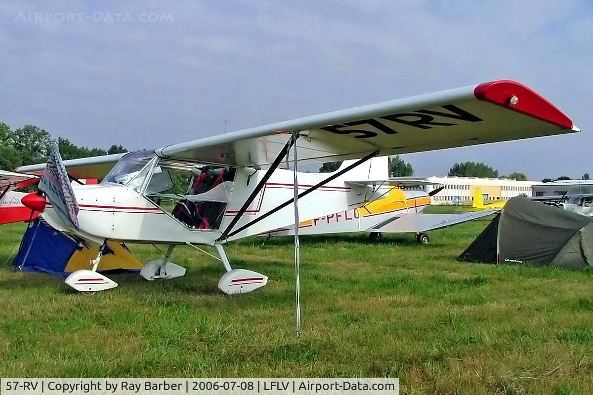 57-RV, Aero Services Guepard Guepe 582 C/N Not found 57-RV, Aero Services Guepy 582 [Unknown] Vichy~F 08/07/2006