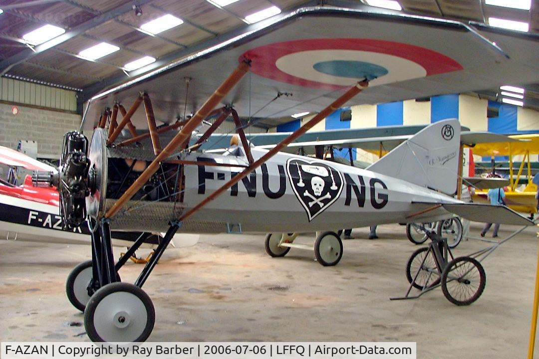 F-AZAN, 1916 Morane-Saulnier A-I Master C/N 01, Morane-Saulnier MS.30 A-1 Replica [01] La Ferte Alais~F 06/07/2006