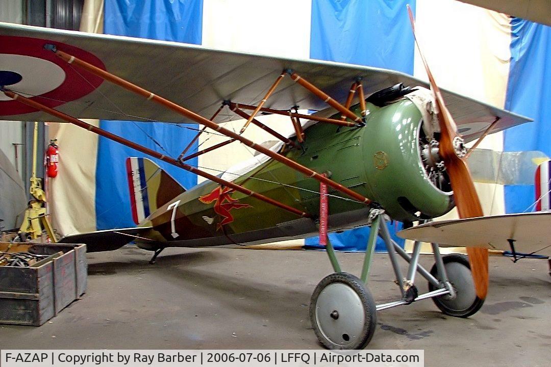 F-AZAP, Morane-Saulnier MS A1 C/N 2, Morane-Saulnier MS.30 A-1 Replica [03] La Ferte Alais~F 06/07/2006