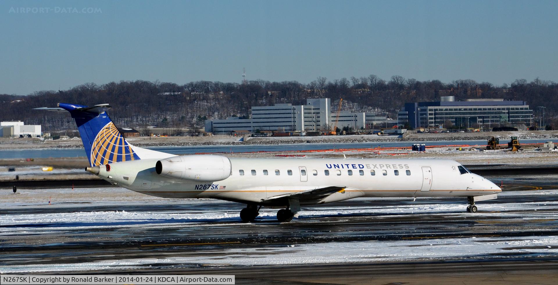 N267SK, 2000 Embraer ERJ-145LR (EMB-145LR) C/N 145268, Taxi National