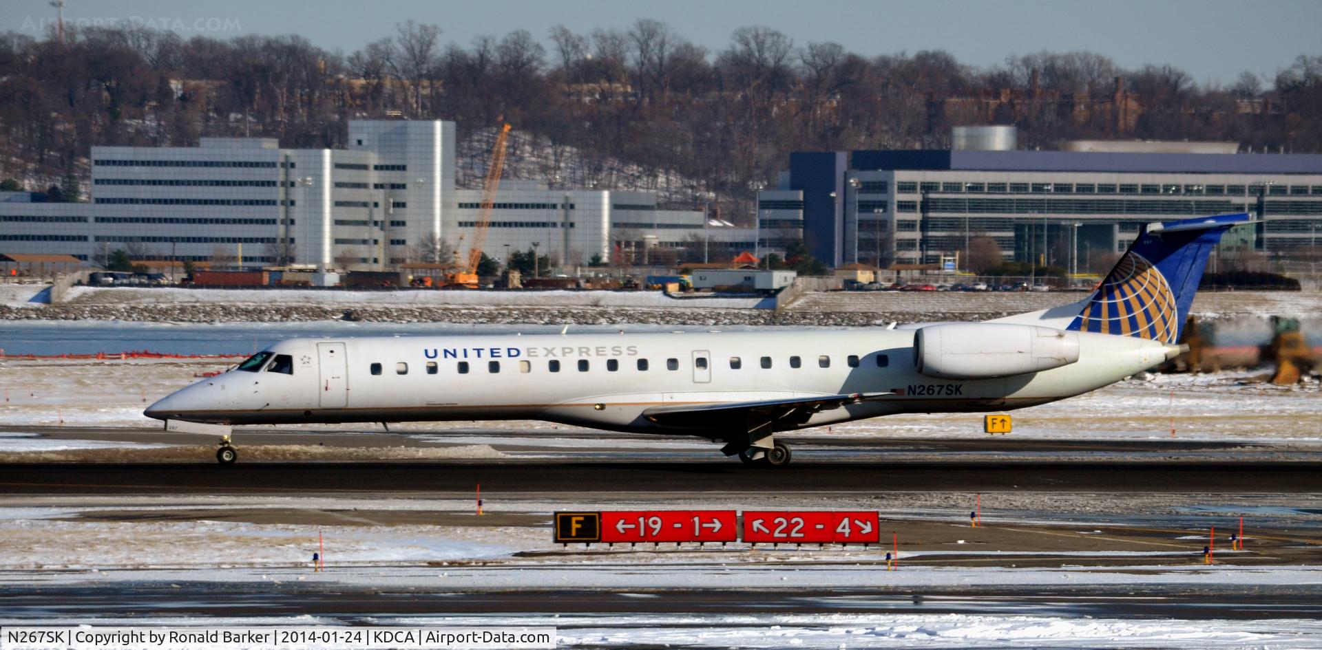 N267SK, 2000 Embraer ERJ-145LR (EMB-145LR) C/N 145268, Takeoff National