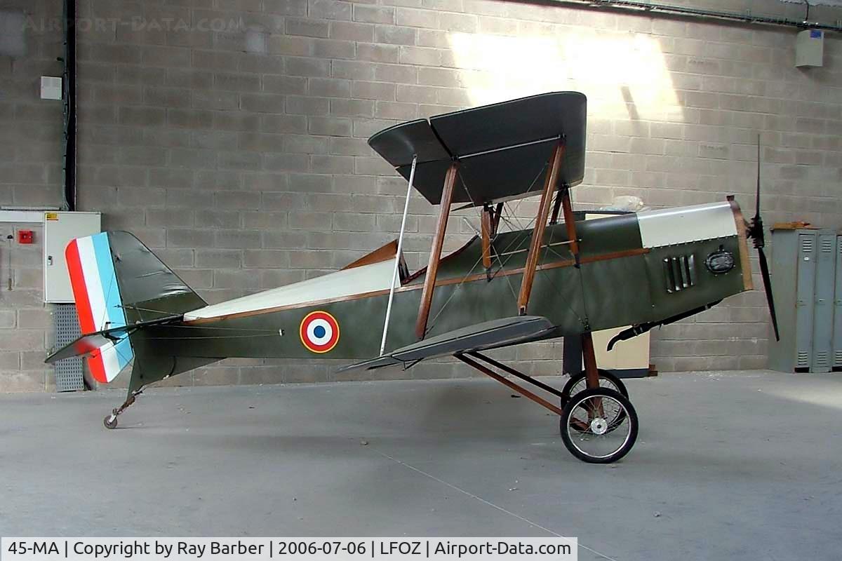 45-MA, Royal Aircraft Factory SE-5A Replica C/N Not found 45-MA, The Squadron SE.5A Replica [Unknown] Orleans-St. Denis~F 06/07/2006