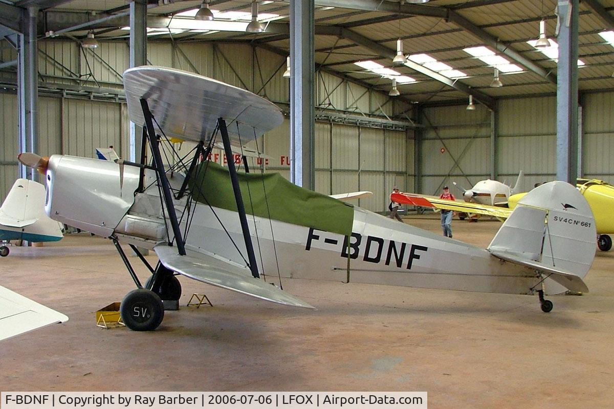 F-BDNF, 1948 Nord Stampe SV-4C C/N 661, SNCAN Stampe SV.4C [661] Etampes/Mondesir~F 06/07/2006