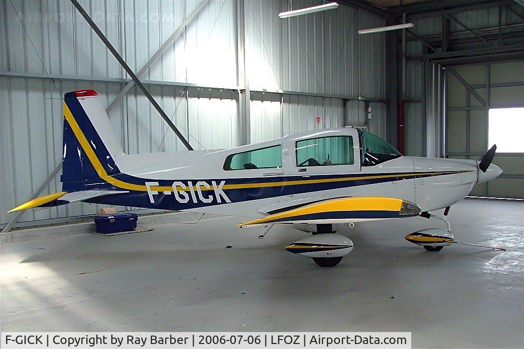 F-GICK, Grumman American AG-5B Tiger C/N 10111, American General AG-5B Tiger [10111] Orleans-St. Denis~F 06/07/2006