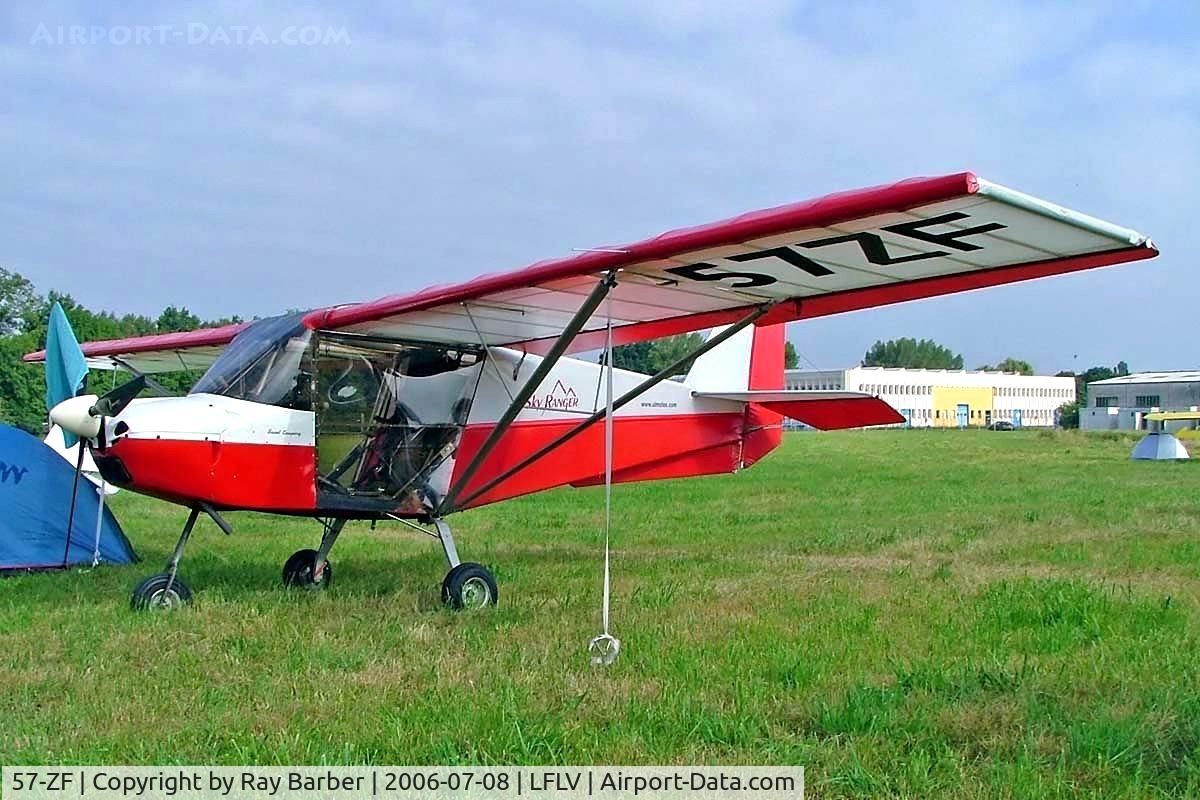 57-ZF, Synairgie (Best Off) Skyranger C/N Not found 57-ZF, Synairgie Skyranger [Unknown] Vichy~F 08/07/2006