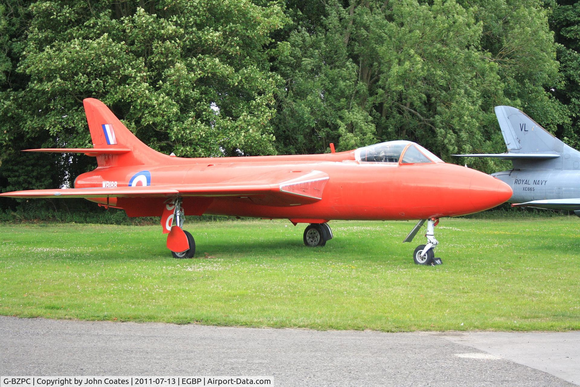 G-BZPC, 1955 Hawker Hunter GA.11 C/N HABL-003061, Really WV256 and G-BZPB