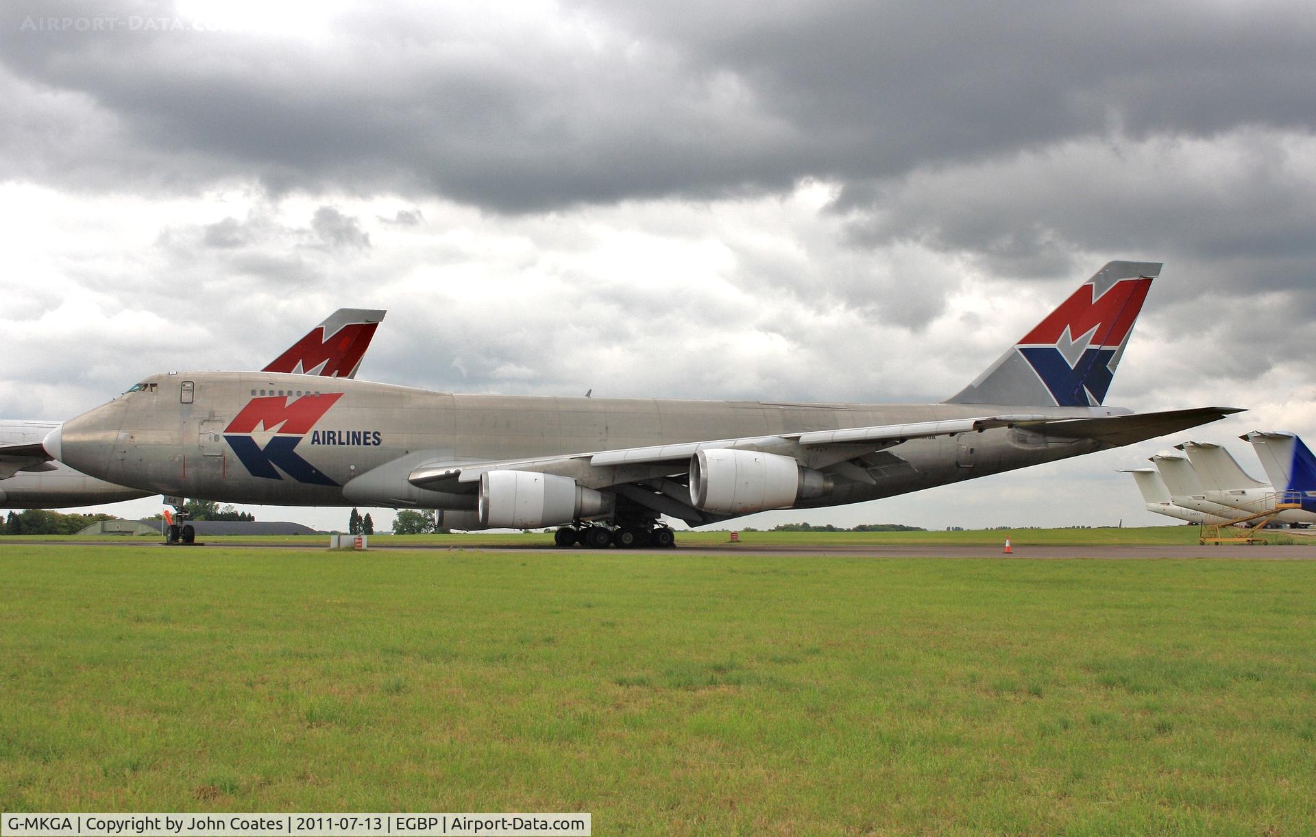 G-MKGA, 1979 Boeing 747-2R7F/SCD C/N 21650, Long term storage
