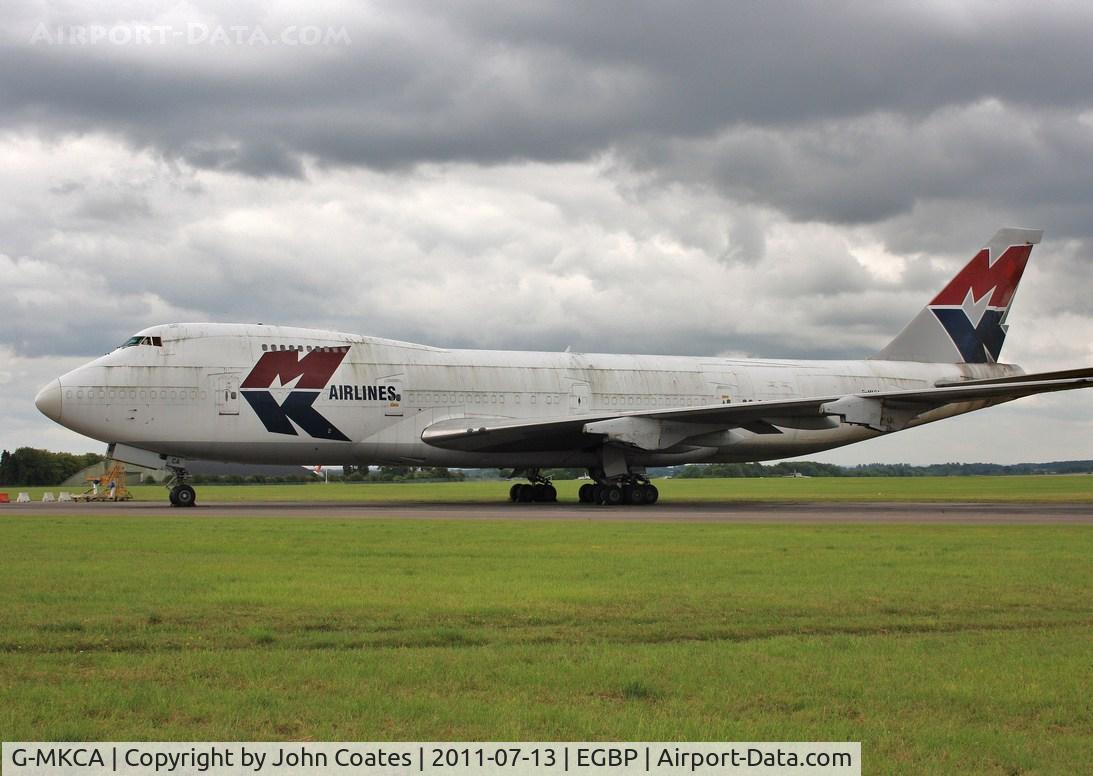 G-MKCA, 1980 Boeing 747-2B5B/SF C/N 22482, Long term storage