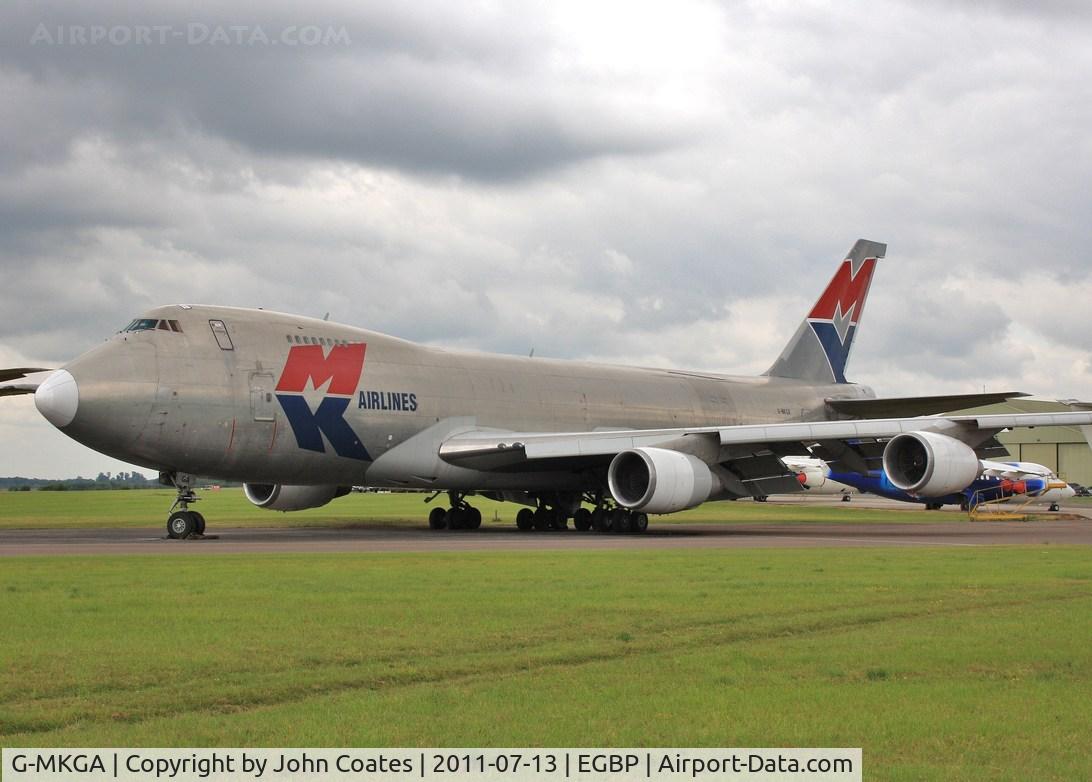 G-MKGA, 1979 Boeing 747-2R7F/SCD C/N 21650, In storage