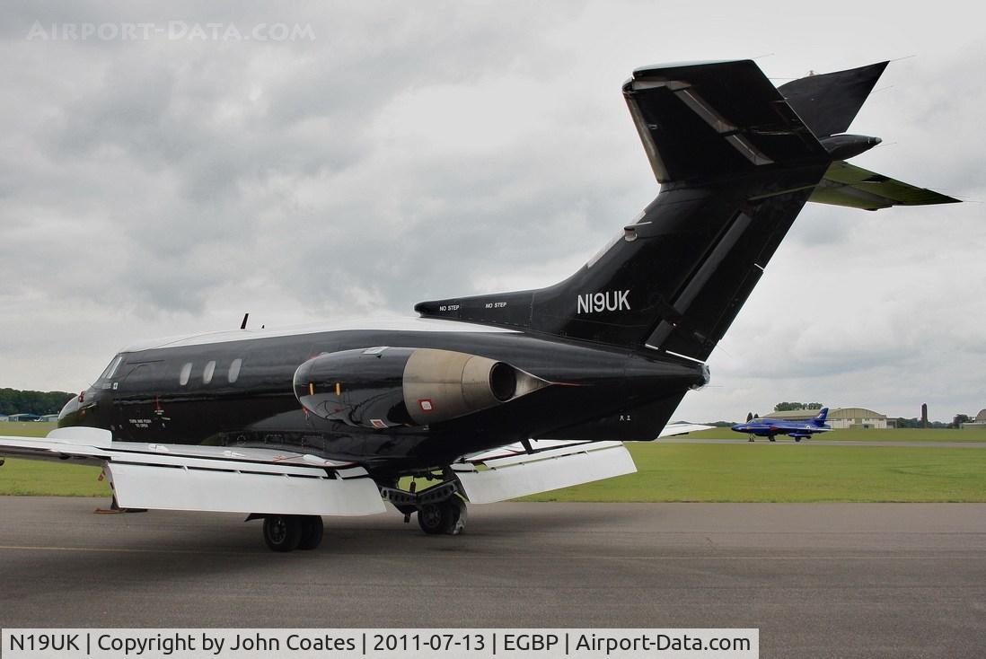 N19UK, 1966 Hawker Siddeley HS.125 Dominie T.1 C/N 25081, ex RAF Dominie XS739 in storage